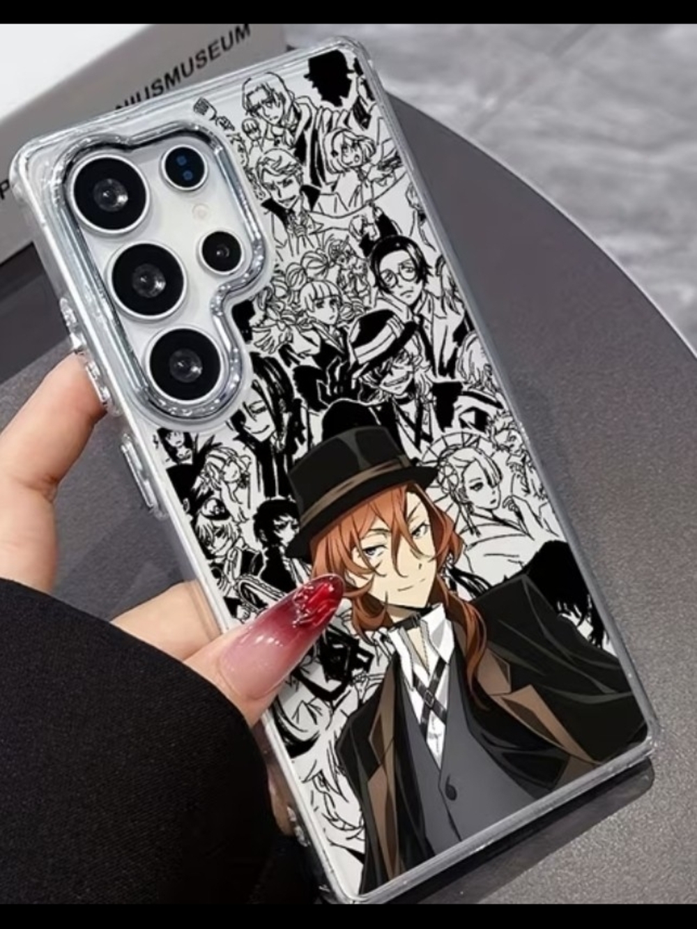 Bungo Stray Dog Clear Phone Case For S23 Ultra